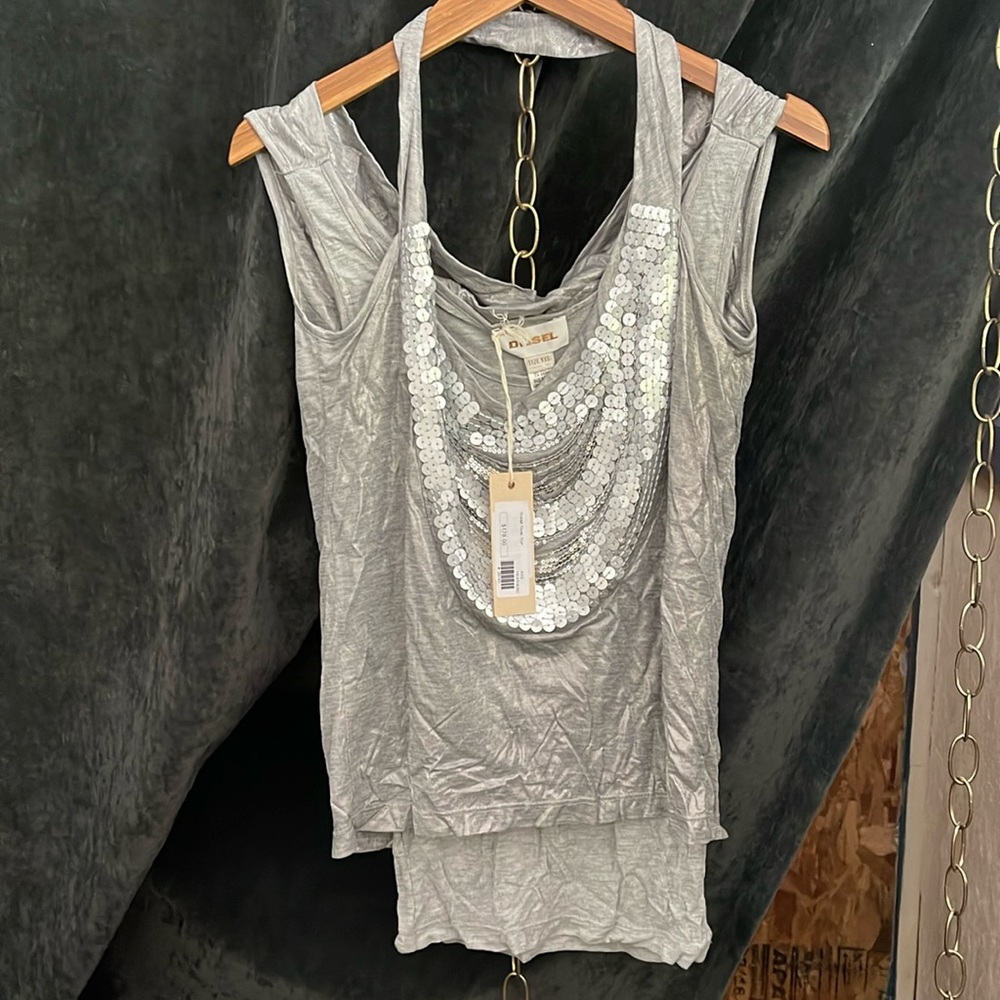Women double layer tank top